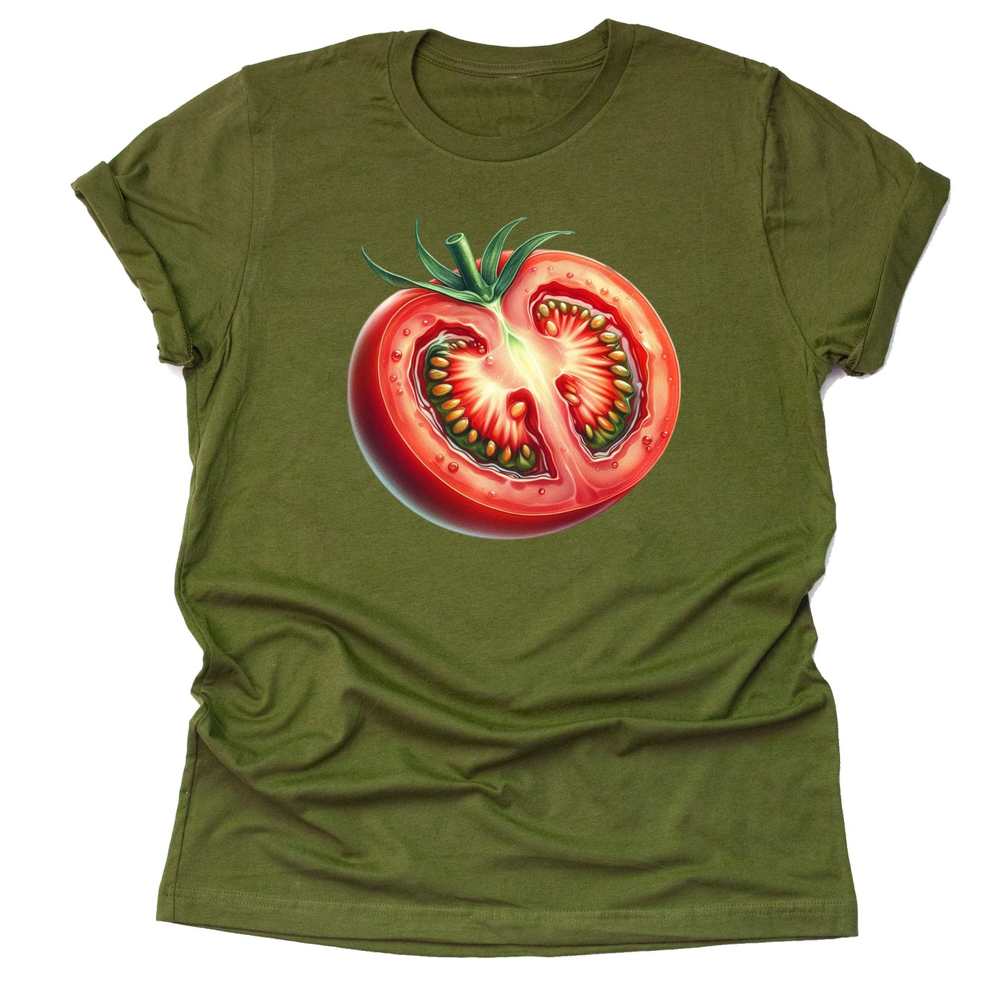 Tomato T-Shirt for Gardeners & Foodies β Funny Fresh Tomato Graphic Tee, Cute Vegetable Gardening Shirt, Farmers Market Gift for Plant Lovers, Vegan & Vegetarian Produce Lover Unisex Top
