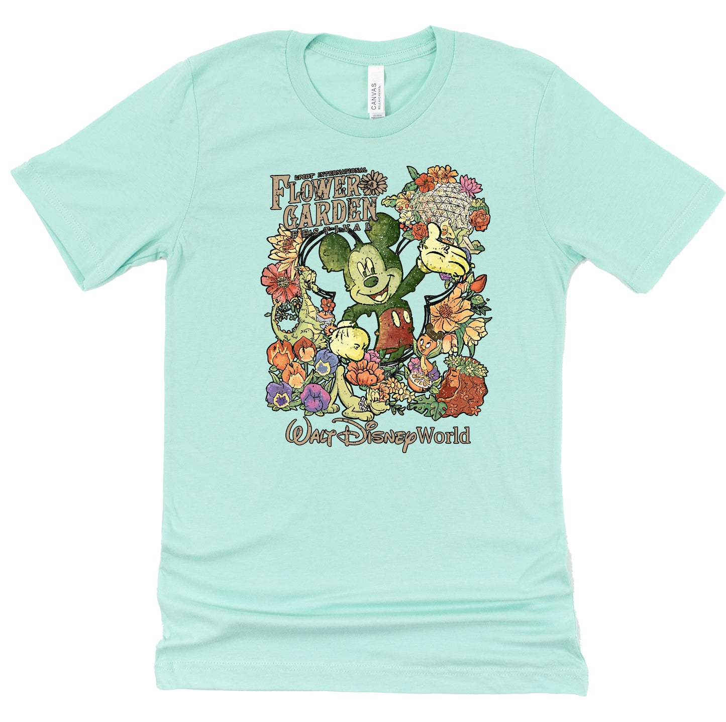 Epcot International Flower and Garden Festival Shirt, Theme Park Orlando Graphic Tee, Cute Unisex
