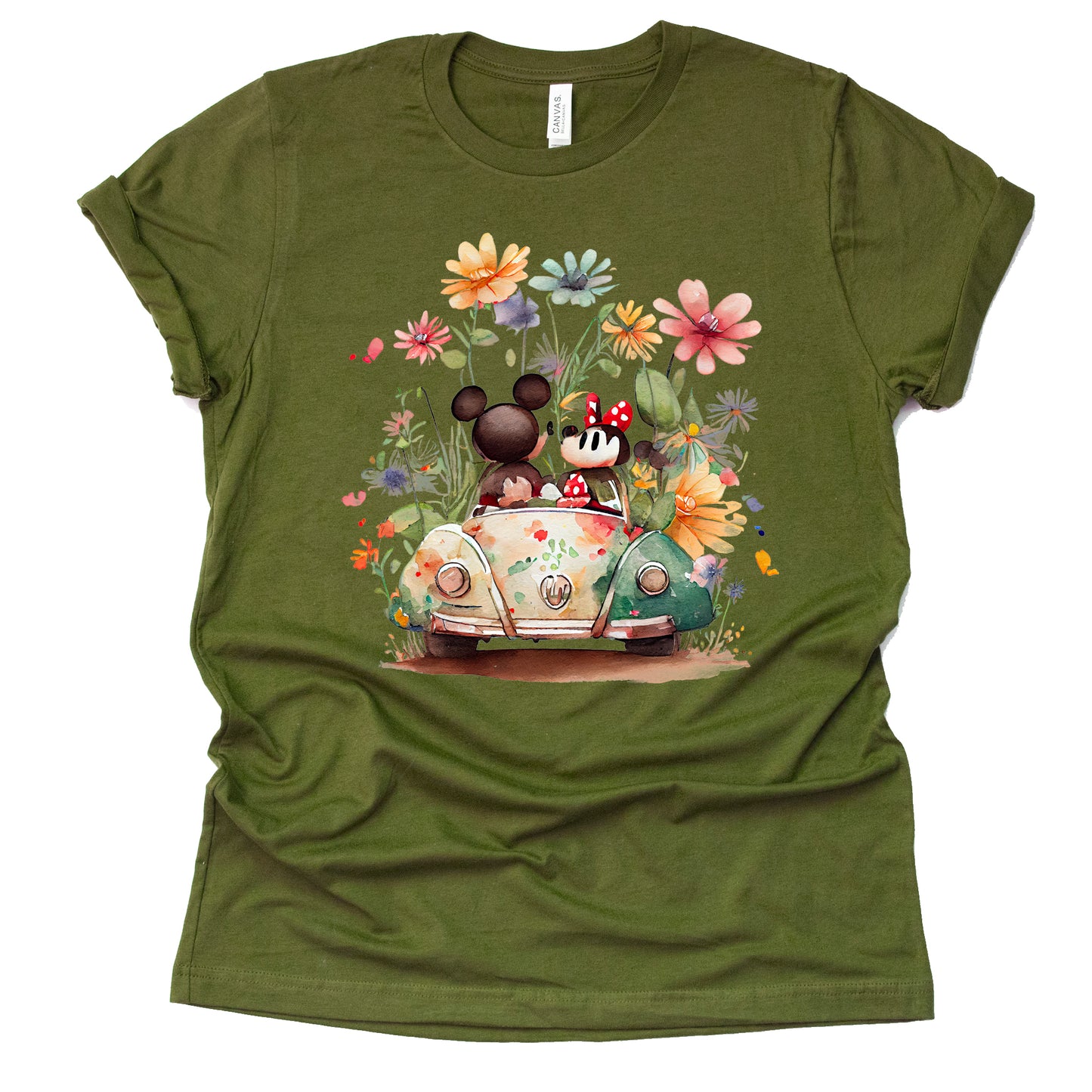 Epcot Flower and Garden Festival Mickey and Minnie Unisex T-Shirt